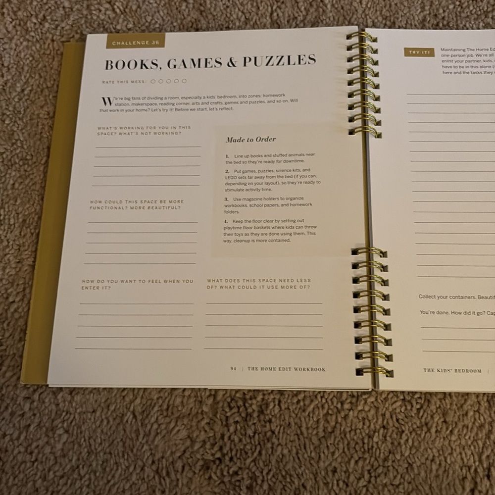NEW The Home Edition Workbook - Picture 5 of 6